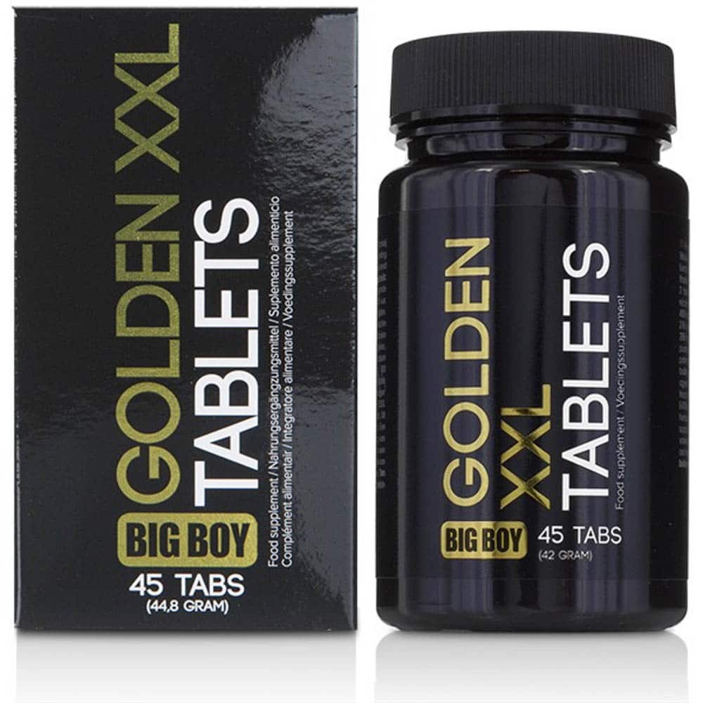 Big Boy - Golden XXL - 45 tabs - Stimulatoare - Afrodiziace