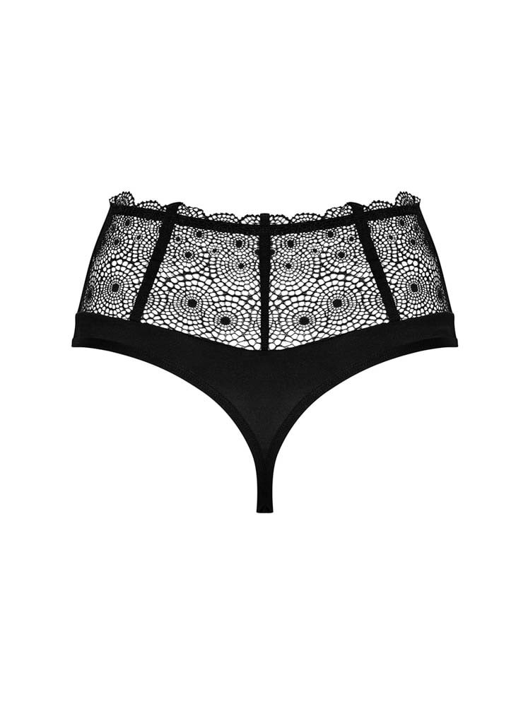 Sharlotte panties black XXL - Chiloti Sexy Pentru Femei