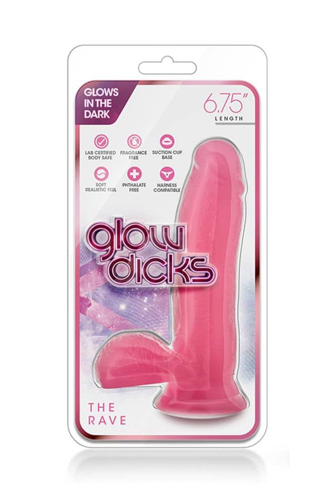 Model Glow Dicks The Rave Pink