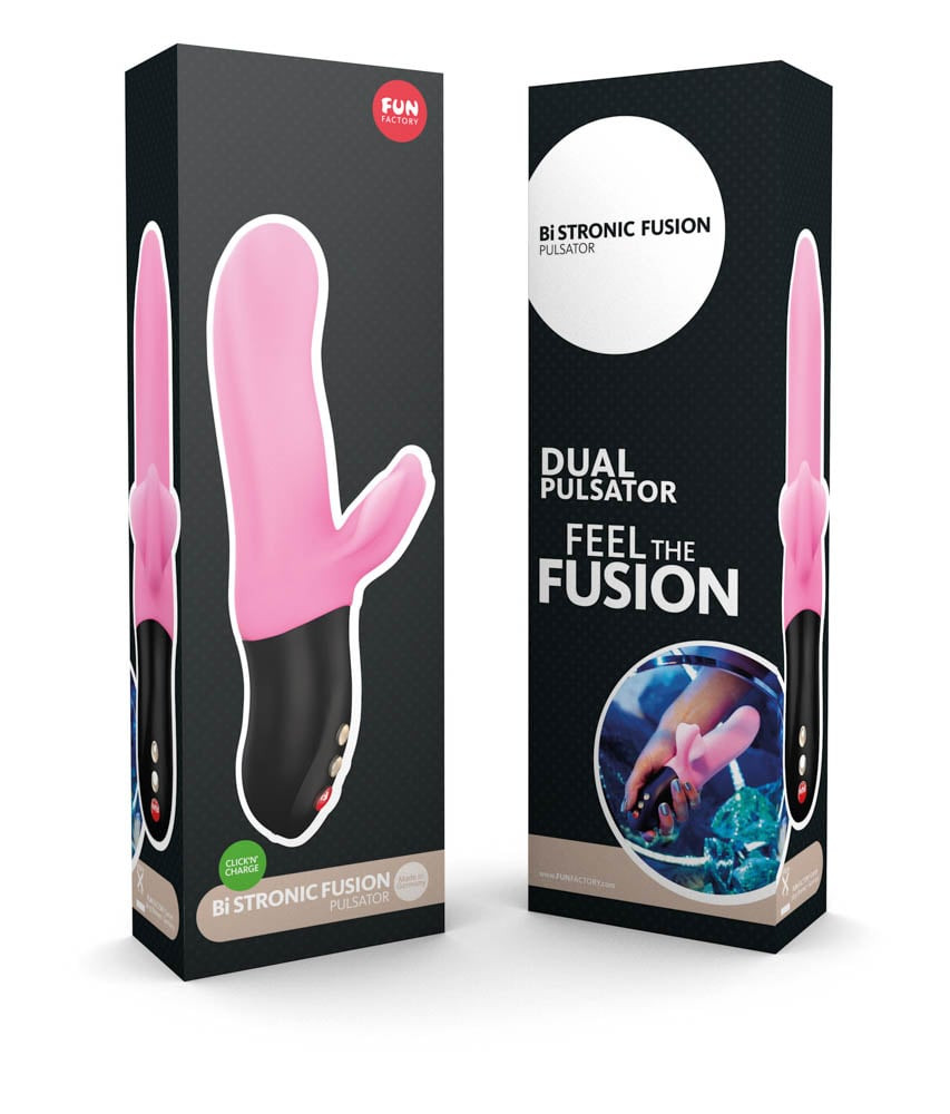 Bi Stronic Fusion Candy Rose - Vibratoare Rabbit Si Punctul G