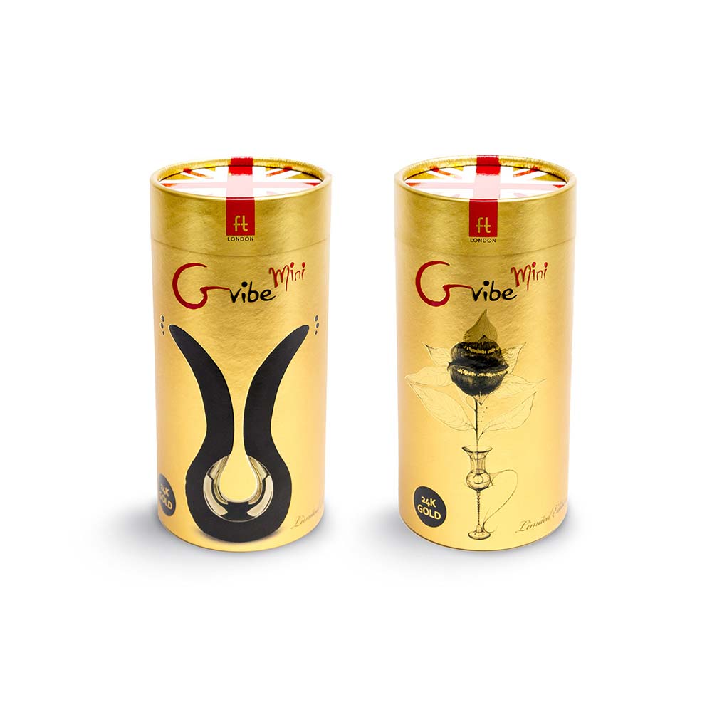 Gvibe Mini Gold Vibrator Stimulare Dublă Culoare Auriu