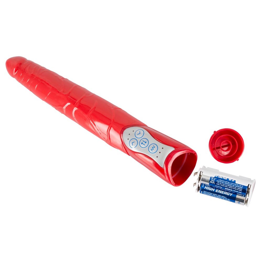 Red Push Vibrator