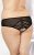 Chilot Sexy Panties 2466 – Plus Size – black    3XL, Negru