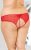 Chiloti Sexy Pentru Femei Panties 2467 – Plus Size – red    2XL Din Poliamidă