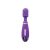 Vibrator Pentru Masaj Rezistent La Apă PowerPlay O-Wand Purple Cu Diametrul De 4 Cm